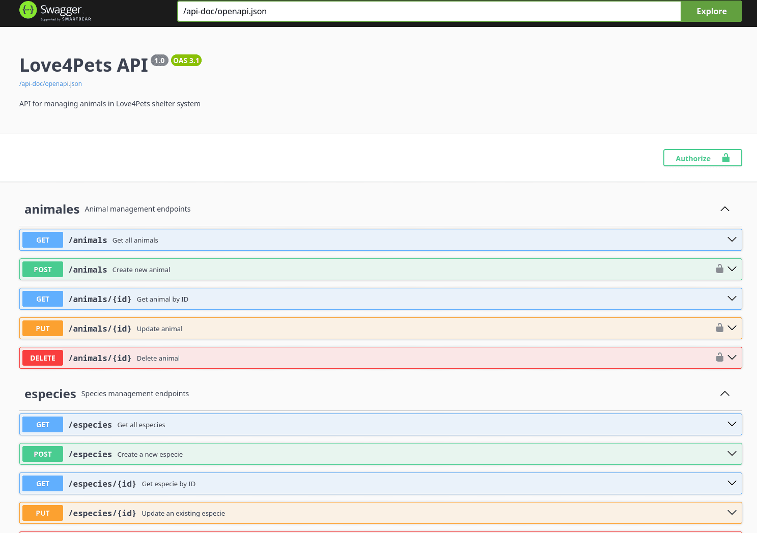 REST API